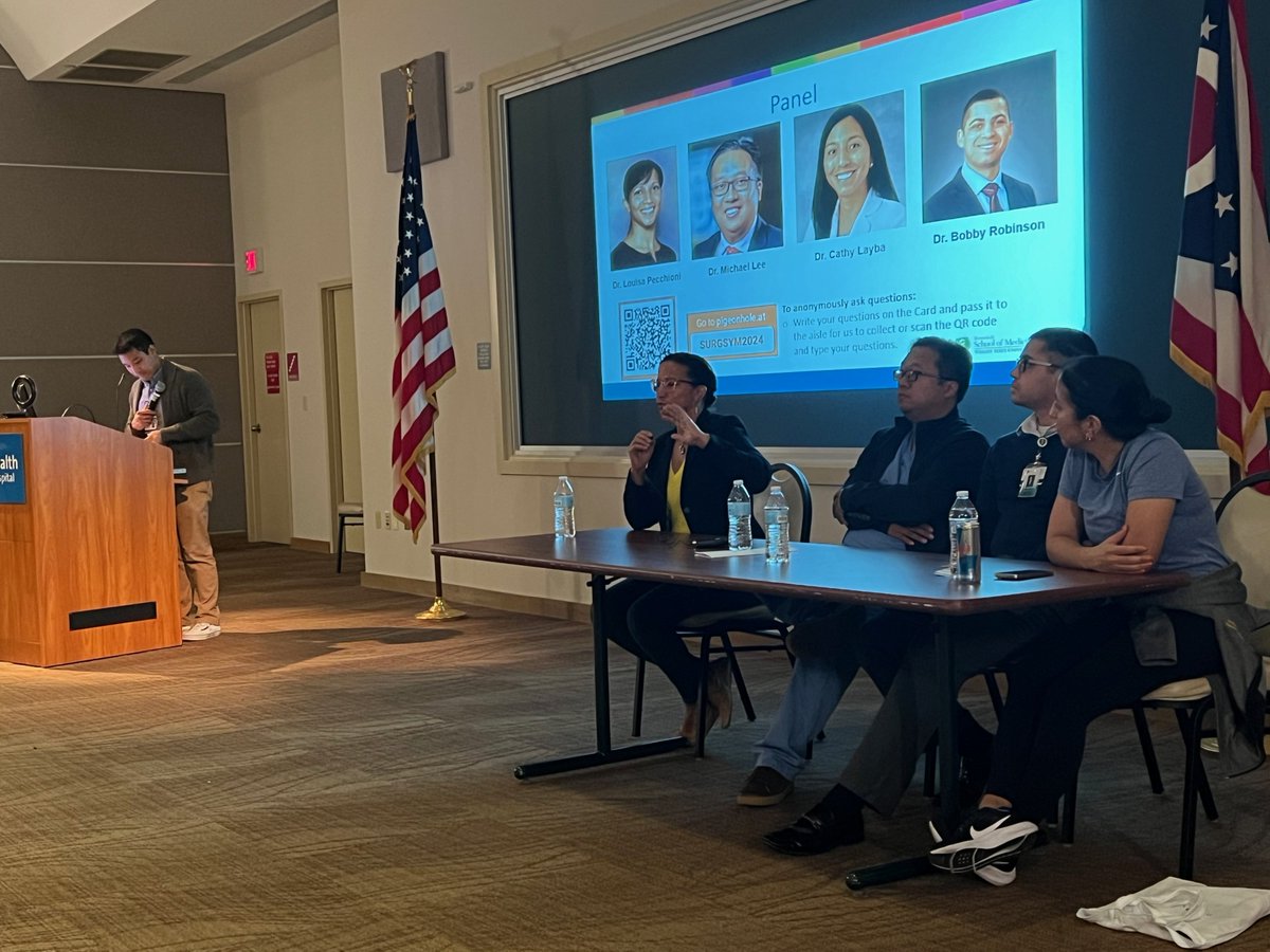 WSU BSOM Surgery (@wsubsomsurgery) on Twitter photo Over the weekend, chief resident, <a href="/RodGerardo/">Rodrigo Gerardo, M.D. 🟧</a>, led a panel discussion for local high school and premed students interested in a career in surgery. This star studded panel included Dr. Layba, Dr. Robinson, Dr. Lee, and Dr. Pecchioni. The future of surgery is bright 🤩 Over the weekend, chief resident, <a href="/RodGerardo/">Rodrigo Gerardo, M.D. 🟧</a>, led a panel discussion for local high school and premed students interested in a career in surgery. This star studded panel included Dr. Layba, Dr. Robinson, Dr. Lee, and Dr. Pecchioni. The future of surgery is bright 🤩