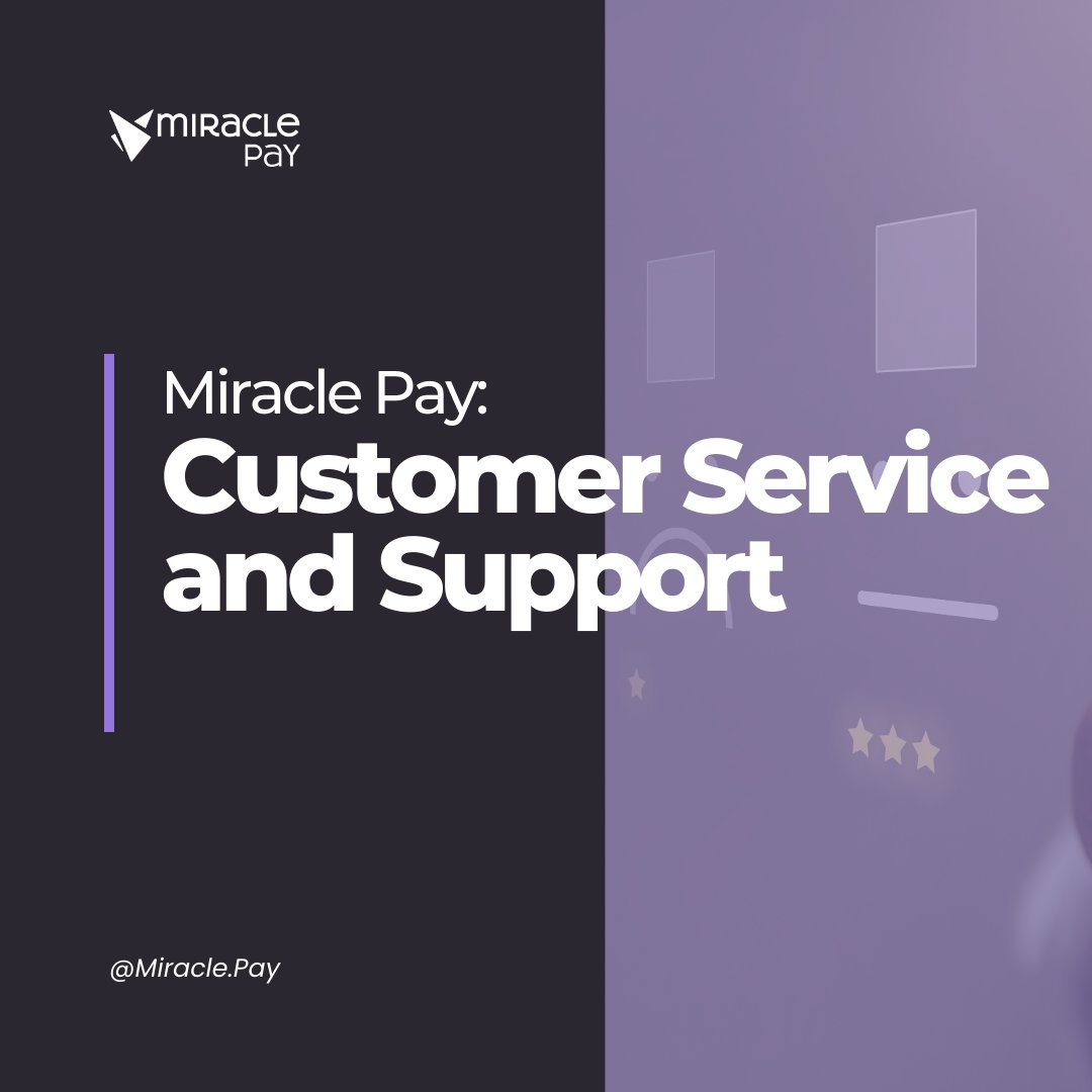 miracle_pay's tweet photo. The Miracle Pay team offers responsive customer support, providing detailed information and assistance throughout the integration process and beyond.

#MiraclePay @MiracleCashMore #CustomerService #CustomerSupport https://t.co/pbkNwTucqu