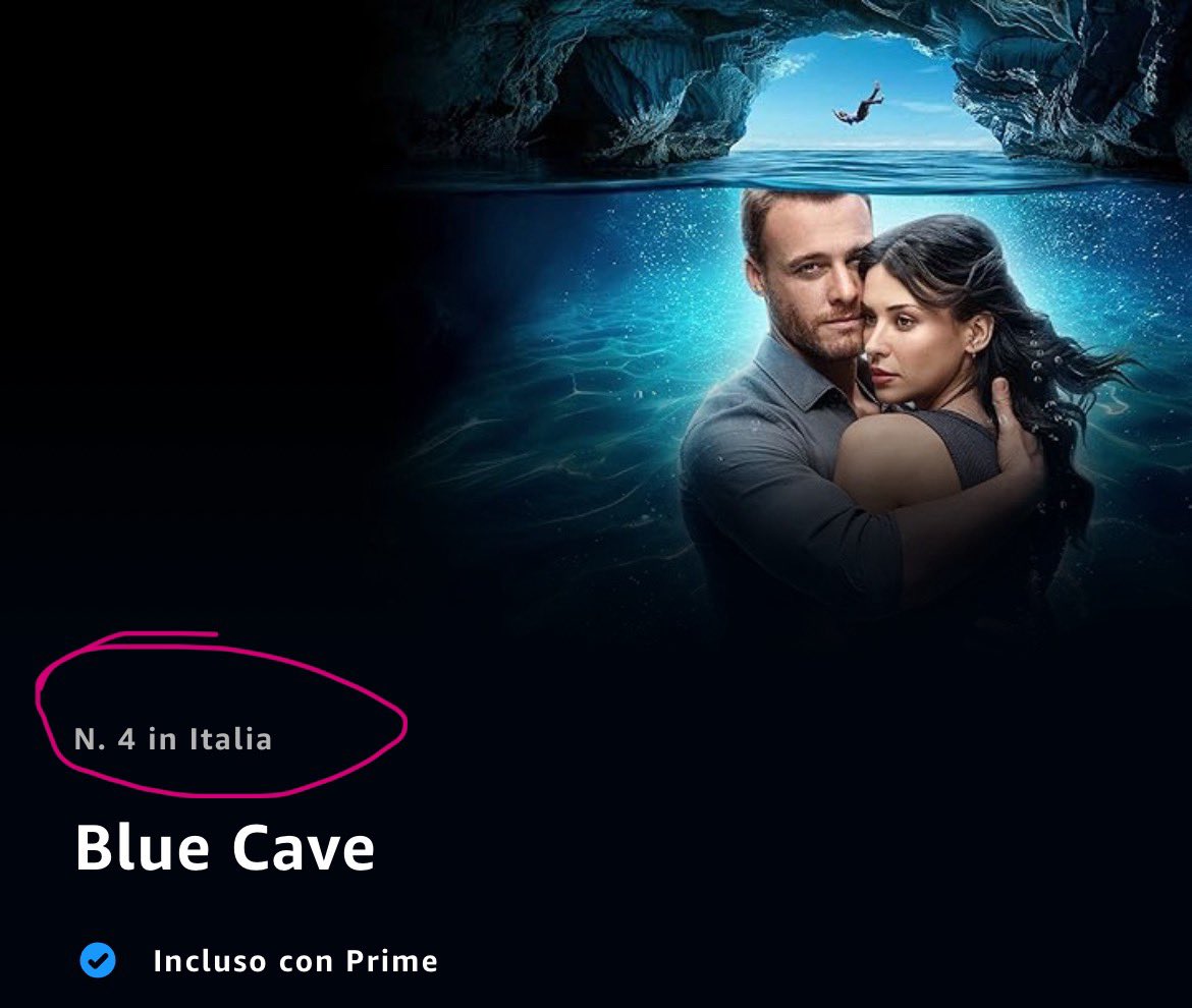 Aprire la app di Prime e leggere questo 😎🔥🧿

#KeremBürsin #BlueCave
