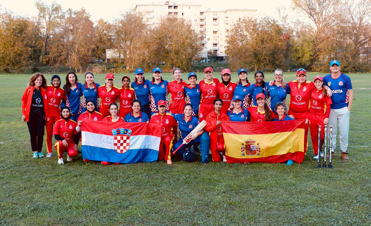 Resumen del fin de semana en Croacia donde ha jugado la selección Femenina, T20I. 

Resultados 
1° Partido
- España gana por 9 wickets
2° Partido
- España gana por 109 runs
3° Partido
- España gana por 8 wickets
4° Partido
- España gana por 95 runs

¡Vamos España!