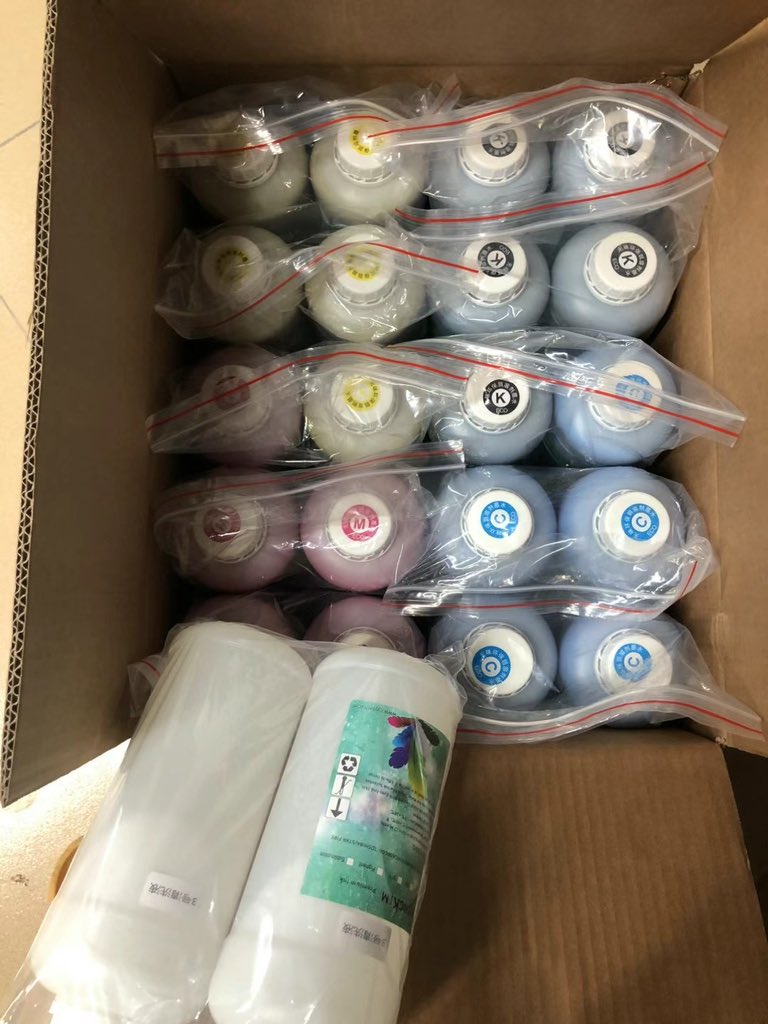 Nicolechen921's tweet image. 🫶🚚6ft 1.9m eco solvent printer with 2pcs xp600 heads ship to USA🇺🇸
Faster door to door shipment,waiting for your order 🤝🤝

Add WhatsApp📲: +86 159 157 81 352;

#largeformatprinter
#USAprinter
#USAlargeformatprinter
#USAlargeformatprinting
#6ftprinterinUSA
#USA6ftprinter