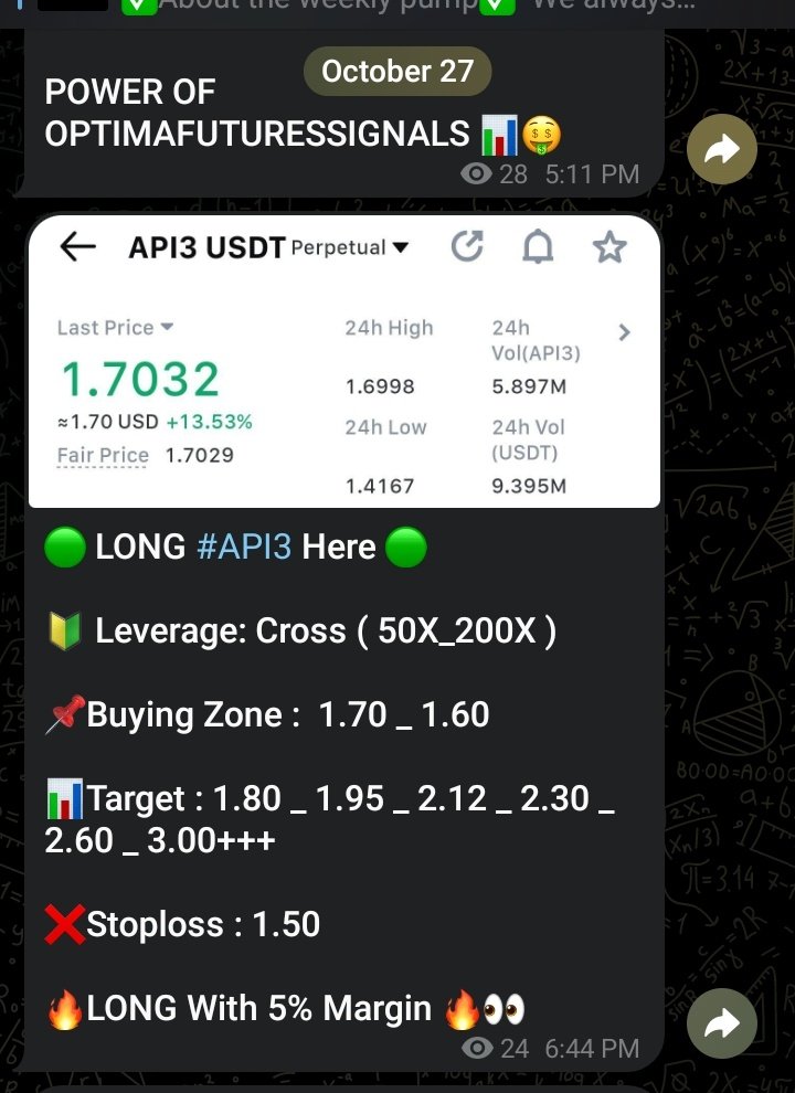 #DOGS #API3 $DOGS $API  What a week already, Over 900% Profits bagged💰💲 just today. 

Join us 👉 t.me/dexfuturestrade… for more info
