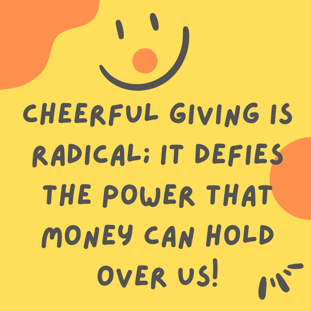 Jesus encourages us to give in all sorts of ways. When we give out of a cheerful heart, it positively transforms us and the recipient!
Diocese of York #generouschurches #MondayMusings