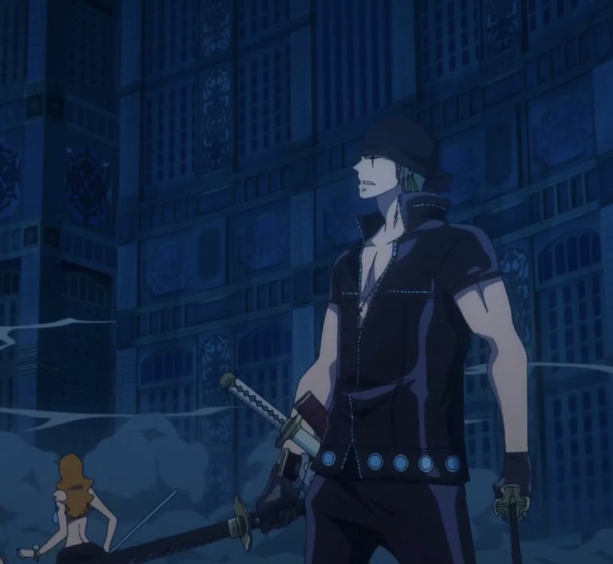 필름골드 조로 착장 ㅈㄴ호감
올블랙에, 벗지도않았고, 두건까지착용함