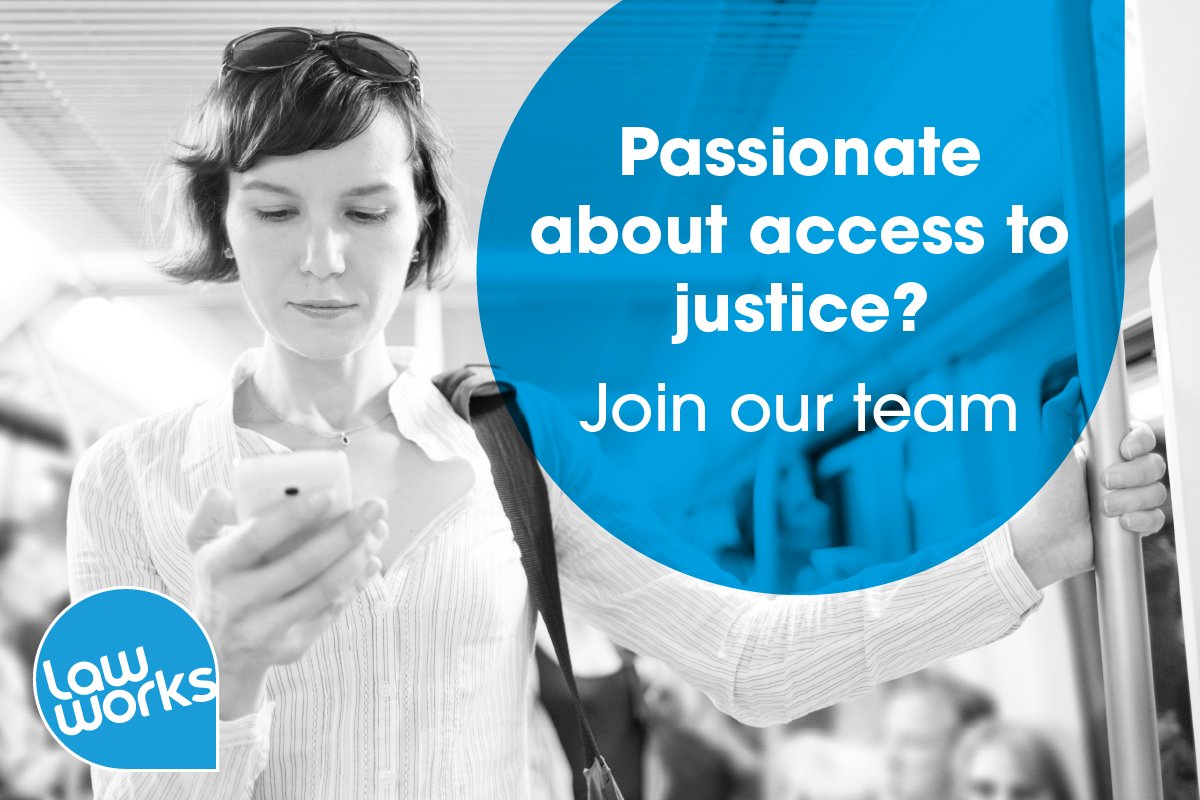 🚨We're hiring!

LawWorks is looking for a new Clinic Support &amp;Development Officer to join our team

The role is homebased and would suit a candidate based in and around either the Southwest or North of England

To apply visit⬇️
lawworks.org.uk/about-us/jobs-…

#WeDoProBono #CharityJobs