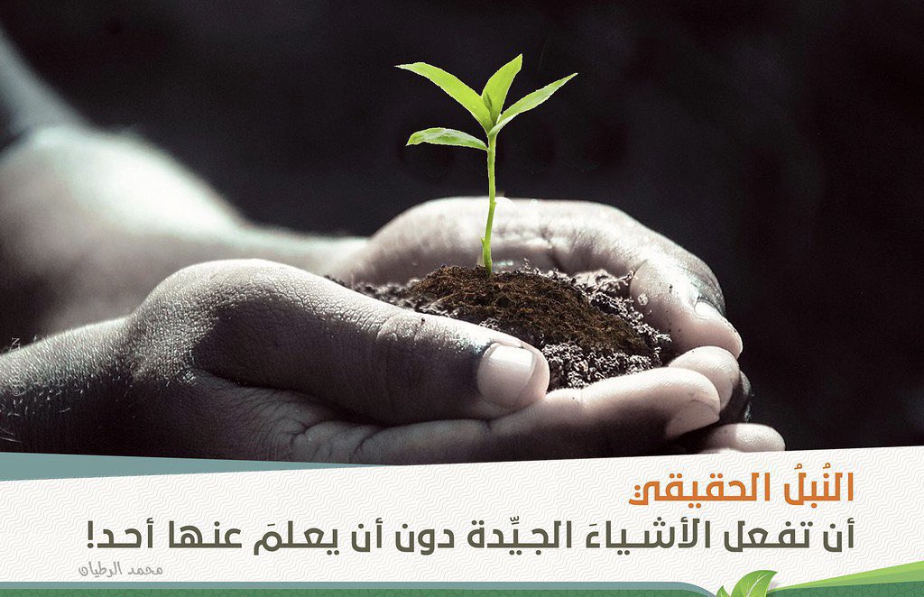 alrotayyan's tweet photo. .

كن نبيلا ً حتى في المواقف التي لا يراها أحد ولا يعلم عنها الناس.
النبل الحقيقي: أن تفعل الأشياء الجيدة دون أن يعلم عنها أحد.

لا تندم على فعل الأشياء الرائعة والكريمة
حتى عندما تكتشف مستقبلاً
أنك قدمتها لمن لا يستحقها.
على الأقل: كنت أنت رائعا وكريما عندما قدمتها. https://t.co/oDFeV4qEM2