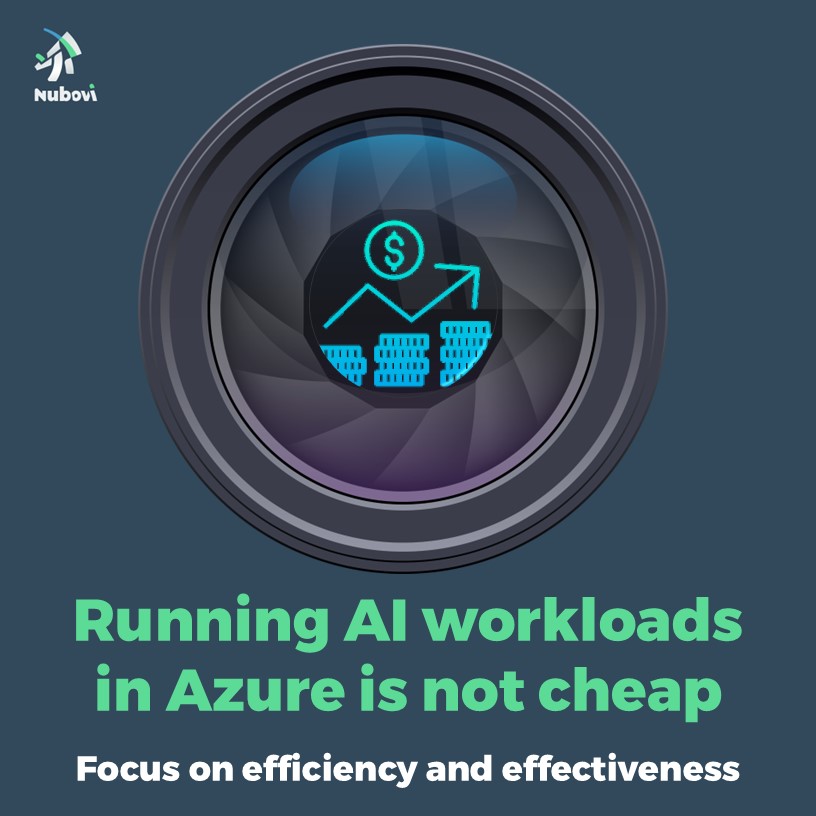 With the enormous forecasted growth in the use of #AI as part of your IT landscape, staying on top of your #Microsoft #Azure spend is more important than ever. 

#Nubovi helps you get and stay in control by easily involving the business owners to help them focus on both