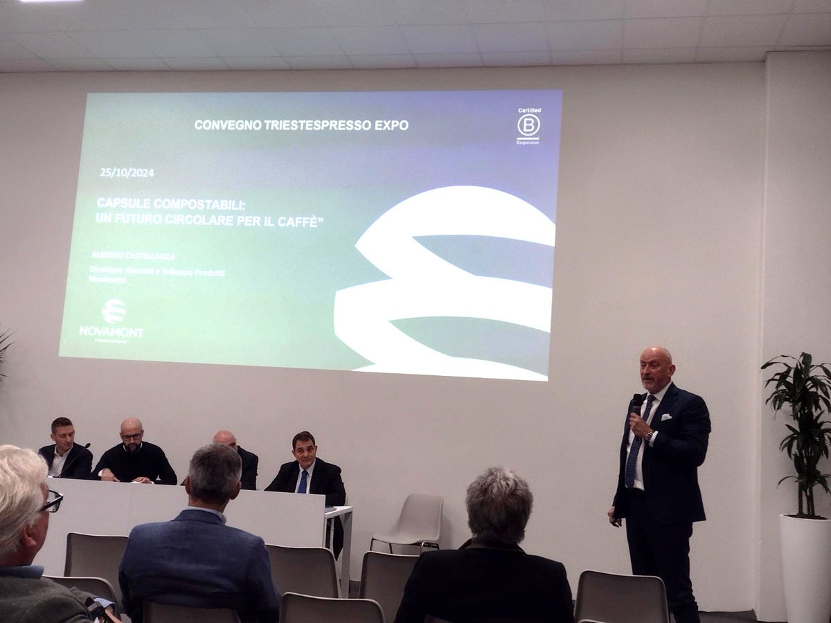 Mater-Bi (@materbi) on Twitter photo Grazie a tutti i visitatori del nostro stand a <a href="/triestespresso/">TriestEspresso Expo</a>! ☕
Sono stati giorni intensi e pieni di incontri!
Scopri di più sull'appuntamento qui: novamont.com/leggi_evento.p…
#TEE2024 #MaterBi Grazie a tutti i visitatori del nostro stand a <a href="/triestespresso/">TriestEspresso Expo</a>! ☕
Sono stati giorni intensi e pieni di incontri!
Scopri di più sull'appuntamento qui: novamont.com/leggi_evento.p…
#TEE2024 #MaterBi