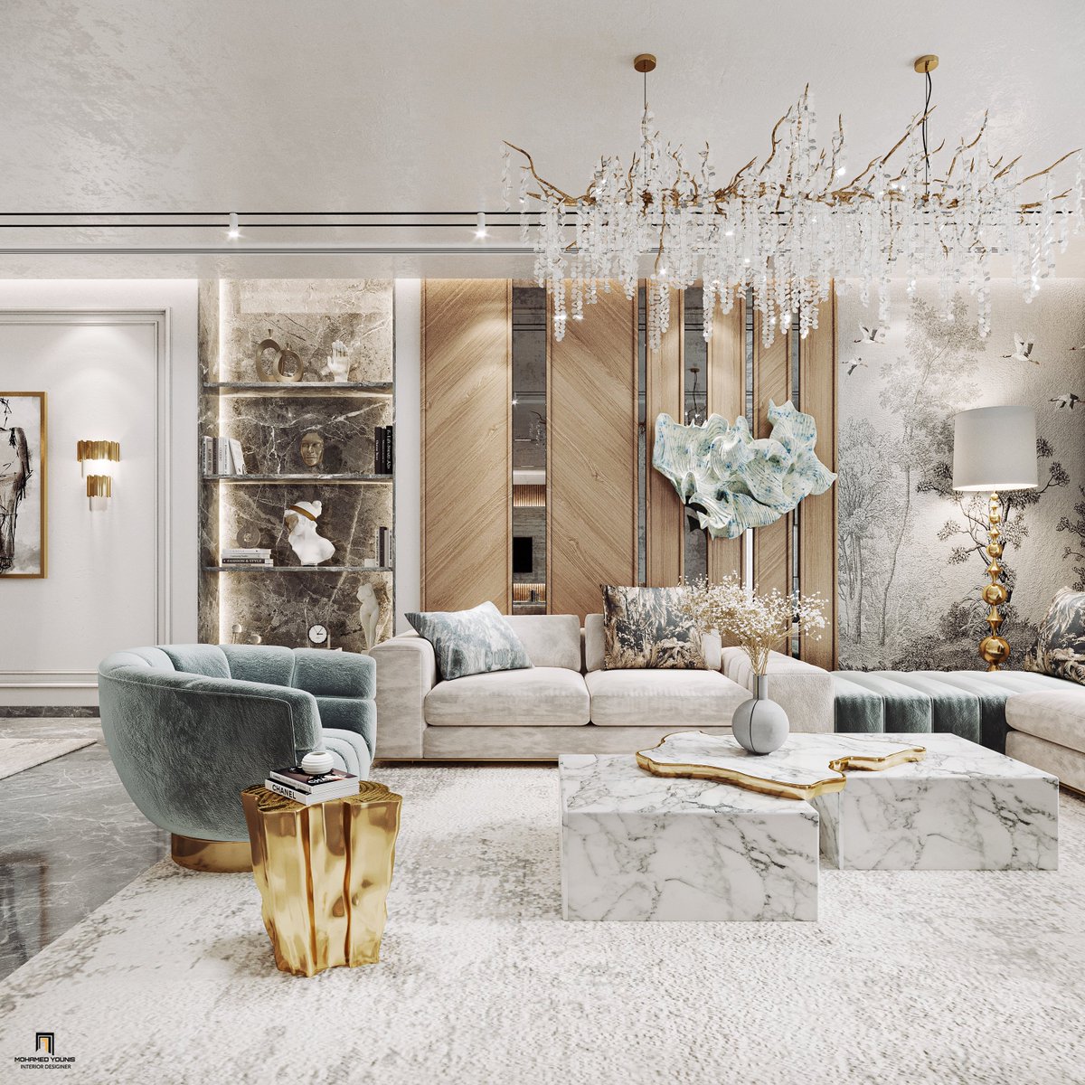 bocadolobo's tweet photo. Experience luxury in this refined 𝐥𝐢𝐯𝐢𝐧𝐠 𝐫𝐨𝐨𝐦 by Mohamed Younis, where rich textures and timeless hues blend for a stylish, comfortable space.

𝐒𝐞𝐞 𝐌𝐨𝐫𝐞 𝐏𝐫𝐨𝐣𝐞𝐜𝐭𝐬: https://t.co/6qvC0rKRuu

#bocadolobo #livingroominspo #luxuryfurniture #luxurylivingroom https://t.co/ekFLbO1FjF