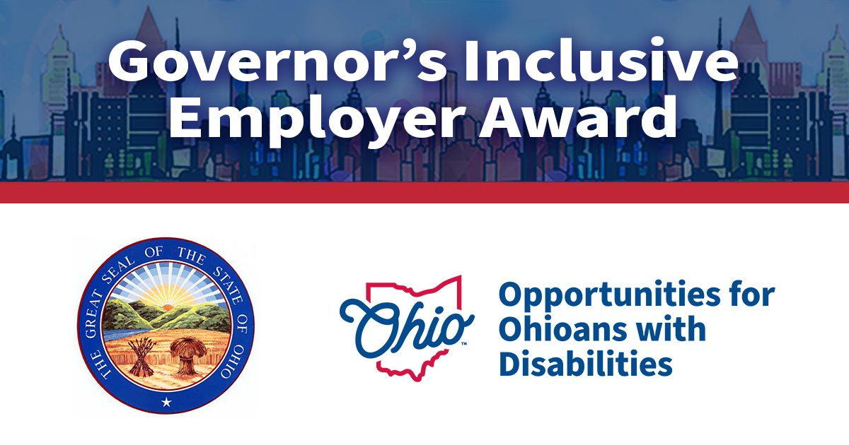 OhioOOD's tweet image. Tomorrow, we will be announcing the 2024 Governor's Inclusive Employer Award Winner! 🎉

We are proud to partner with @GovMikeDeWine every year to award this honor. Stay tuned for more information.

#NDEAM #DisabilityEmployment