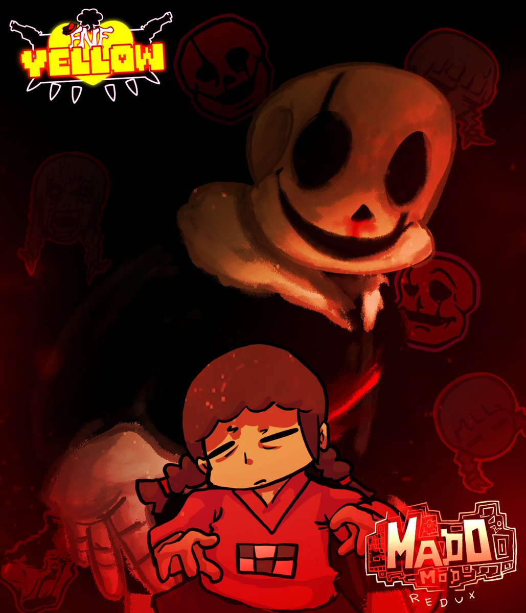 * Here it is, the big announcement! 
...this annoying child somehow waltzed into here and started singing, its very weird but i know you all are into that sorta thing!

soooo now im here to say there is some kind of collab between "FNFY" by <a href="/byzafyre/">Metalfell</a> and "Madomod" by <a href="/IBNVintage/">Eyeben</a>