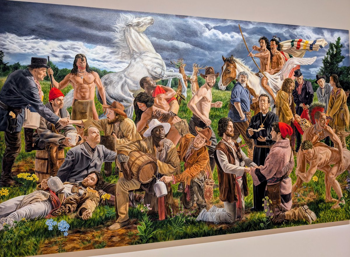 GirouxCarlAndre's tweet photo. Superbe expo au @mnbaq . Premiers jours, oeuvres autochtones https://t.co/aGGOuRX0CK