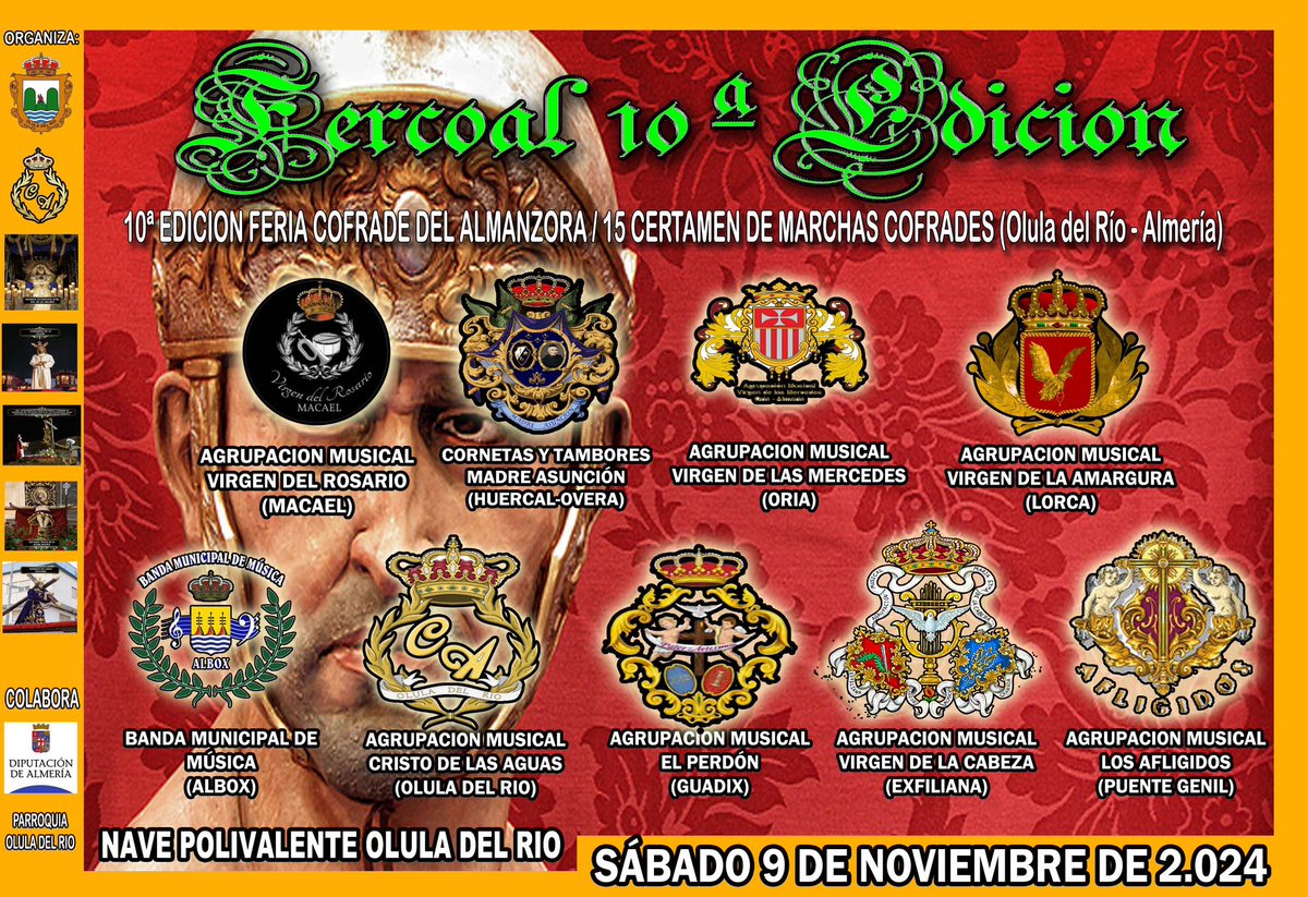 ¡Ya tenemos todas las bandas en posicion de Salida! 🤤

Y tú, ¿te has reservado el día 9 de noviembre?

FERCOAL 10 ANIVERSARIO. Como nunca 🔥