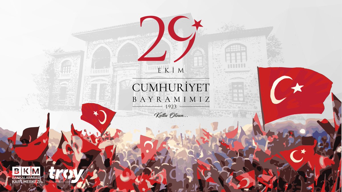 29 Ekim Cumhuriyet Bayramımız kutlu olsun.
#29EkimCumhuriyetBayramı