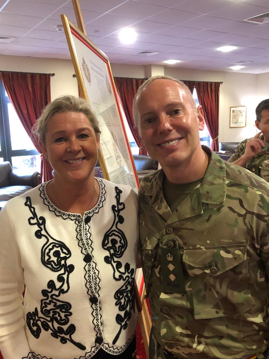 Clare Donegan BEM Military Artist (@claredonegan72) on Twitter photo What a huge privilege it was to present my Roll of Honour artwork to the <a href="/Corpsarmymusic/">British Army Music</a> and to <a href="/RobbieRinder/">Rob Rinder</a> to commemorate their 30th Anniversary, it was a very special day. claredoneganmilitaryart.co.uk
<a href="/ForcesNews/">BFBS Forces News</a> <a href="/bbchw/">BBC Hereford & Worcester</a> <a href="/BritishArmy/">British Army π¬π§</a> <a href="/ArmyInWales/">British Army in Wales</a> <a href="/Raj_Bisram/">Raj Bisram</a> <a href="/ArmyinScotland/">British Army in Scotland</a> What a huge privilege it was to present my Roll of Honour artwork to the <a href="/Corpsarmymusic/">British Army Music</a> and to <a href="/RobbieRinder/">Rob Rinder</a> to commemorate their 30th Anniversary, it was a very special day. claredoneganmilitaryart.co.uk
<a href="/ForcesNews/">BFBS Forces News</a> <a href="/bbchw/">BBC Hereford & Worcester</a> <a href="/BritishArmy/">British Army π¬π§</a> <a href="/ArmyInWales/">British Army in Wales</a> <a href="/Raj_Bisram/">Raj Bisram</a> <a href="/ArmyinScotland/">British Army in Scotland</a>