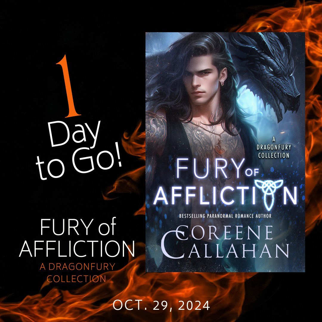 coreenecallahan's tweet photo. FURY OF AFFLICTION comes out tomorrow!

Order your copy today: https://t.co/QATNrYTbTU

#paranormalromance #paranormalromancebooks  #fantasyromancebooks #fantasyromanceseries #dragonshifter #newbookrelease #paranormalromanceseries #booklovers #romantasy # https://t.co/h4uPND9cVE