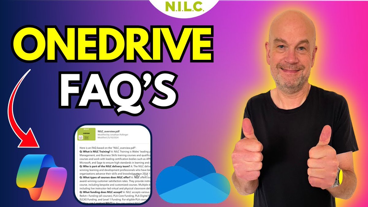 🚀 Create FAQ in Seconds with Microsoft Copilot 🚀  

Check out our latest video, where Jonathan Pollinger shows you how to use Copilot for OneDrive to instantly generate FAQs 📄✨

Watch Now: How To Create FAQ's in Seconds using Copilot for OneDrive

🎥 youtube.com/watch?v=3qXXR6…