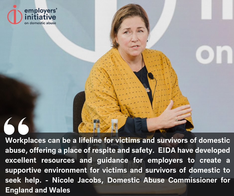 Employers' Initiative on Domestic Abuse (@eidaorg) on Twitter photo Thank you <a href="/CommissionerDA/">Dame Nicole Jacobs</a> for highlighting EIDA's work to help employers take effective action on #domesticabuse . We have resources on victim support, taking disclosures, handling perpetrators, communications, and best practice to name a few.
Join EIDA: eida.org.uk/membership Thank you <a href="/CommissionerDA/">Dame Nicole Jacobs</a> for highlighting EIDA's work to help employers take effective action on #domesticabuse . We have resources on victim support, taking disclosures, handling perpetrators, communications, and best practice to name a few.
Join EIDA: eida.org.uk/membership