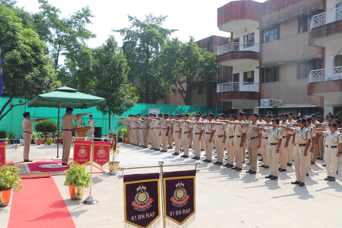 091bn's tweet photo. “Unity &amp; integrity are the pillars of national prosperity”. To build  corruption free India Integrity pledge was taken #91BN #RAF #crpfindia #integritymatters #NationFirst https://t.co/T0IARXERdN
