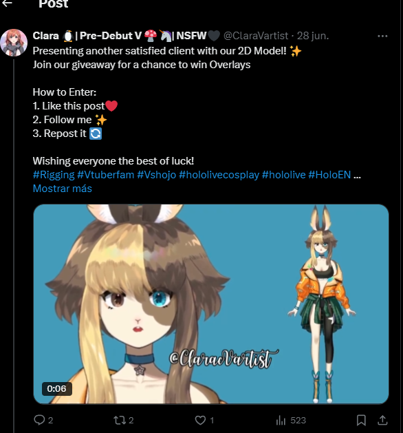 JoeKerr019's tweet photo. I was friends with Rinbunie and she went AWOL, i grieved her, i miss her terribly and i keep hoping, wishing she is ok. That being said, this fucking bot had the gull to take her model and pretend to be theirs for their own content. Lets report this B0t.
#Vtubersupport #ForRin https://t.co/rV0GbtXVW8