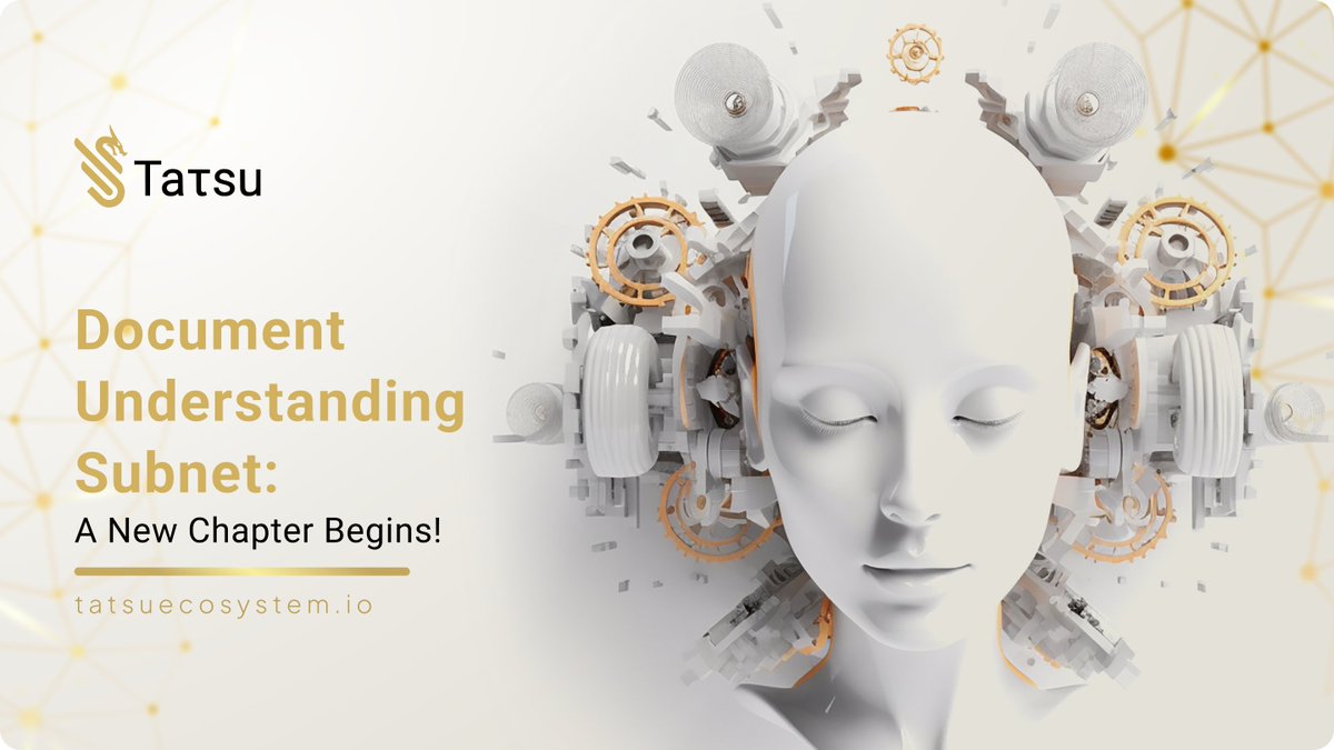 Document Understanding Subnet: A New Chapter Begins!

We are excited to share a significant milestone at $TATSU: the completion of our second subnet code for the Document Understanding subnet! 

This marks a pivotal moment as we advance towards the initial testing phase, bringing
