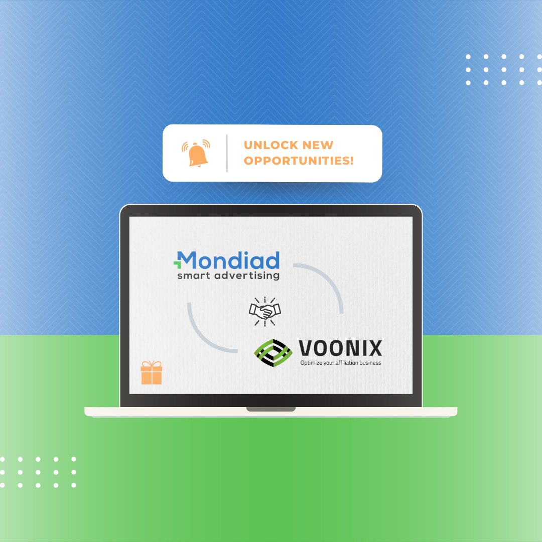 gomondiad's tweet image. Unlock data-driven decisions with our new partner, VOONIX stats #tracker. 📈

Manage all accounts in one dashboard, group data into geo/sources, and more.

Claim your exclusive gift!
🎁👉 advertiser.mondiad.com/deals

#AffiliateMarketing #TrafficSource #Voonix #datadriven