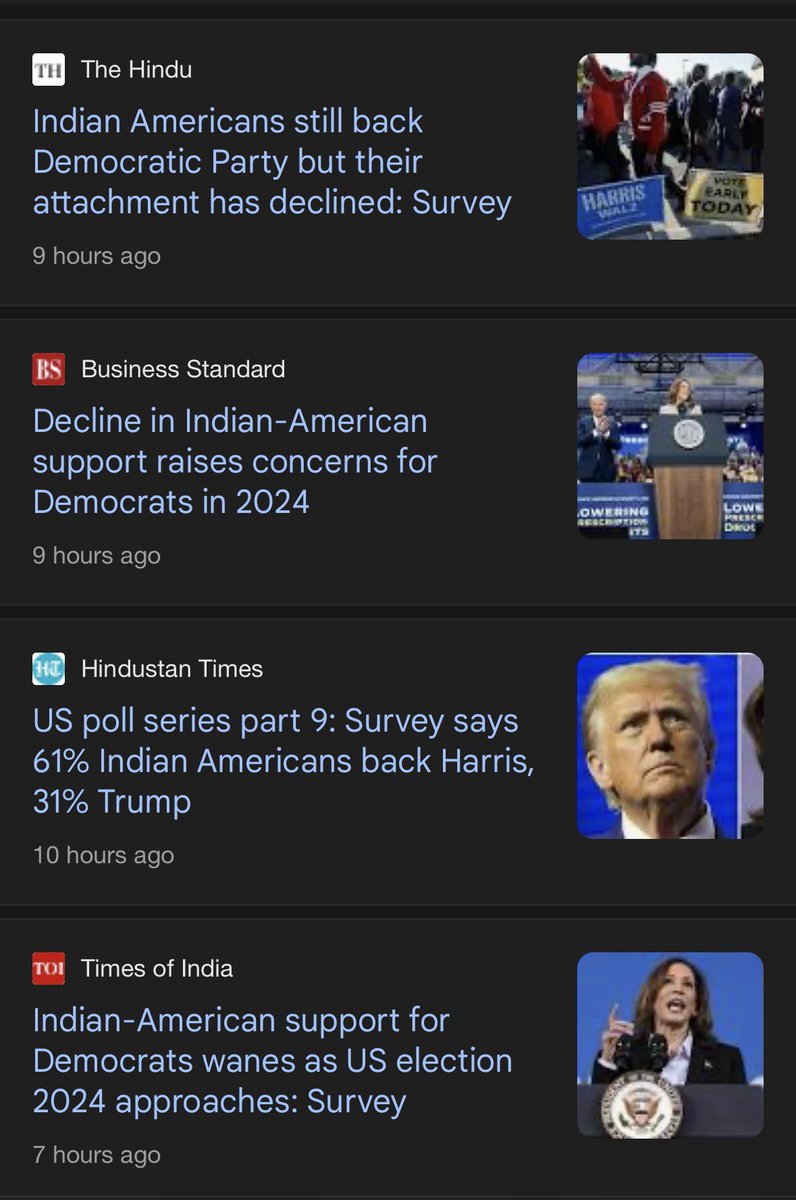 the news says there’s new data out on how indian americans will vote in this election 🗳️ 

read our new report out today (w <a href="/MilanV/">Milan Vaishnav</a> and D Kapur) on indian americans at the 2024 ballot box! 

carnegieendowment.org/research/2024/…