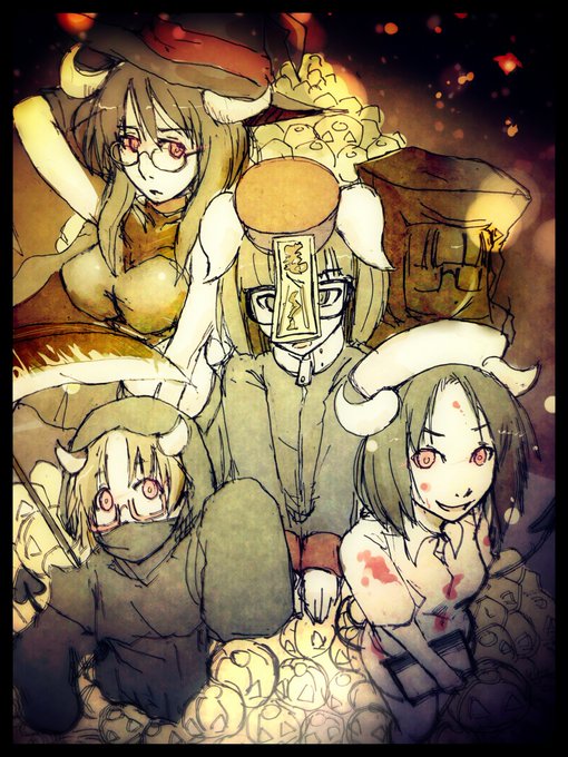 再掲。10年近く前のハロウイン絵。
この時点で世間に仮装イベントとして流行ってたと思う。
しかし、子どもの頃にはもうちゃんと定着してたよね。
子ども同士でやってた気がするぞ、おねショタはないけど。 