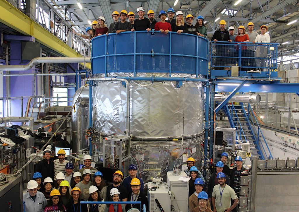 Mid-way through our ongoing CLOUD campaign at <a href="/CERN/">CERN</a> 

For a chance to win a CLOUD tour: 
1- identify at least one of our team members in the picture.
or
2- guess what gases are currently forming particles in the chamber

We’re extremely happy to be part of this great consortium!