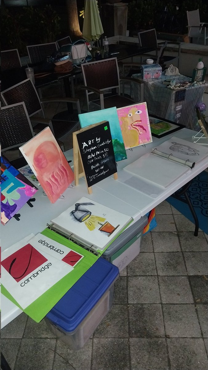 SCambridgeArt's tweet photo. Still showing off my art. https://t.co/c4ik2Ig7LH