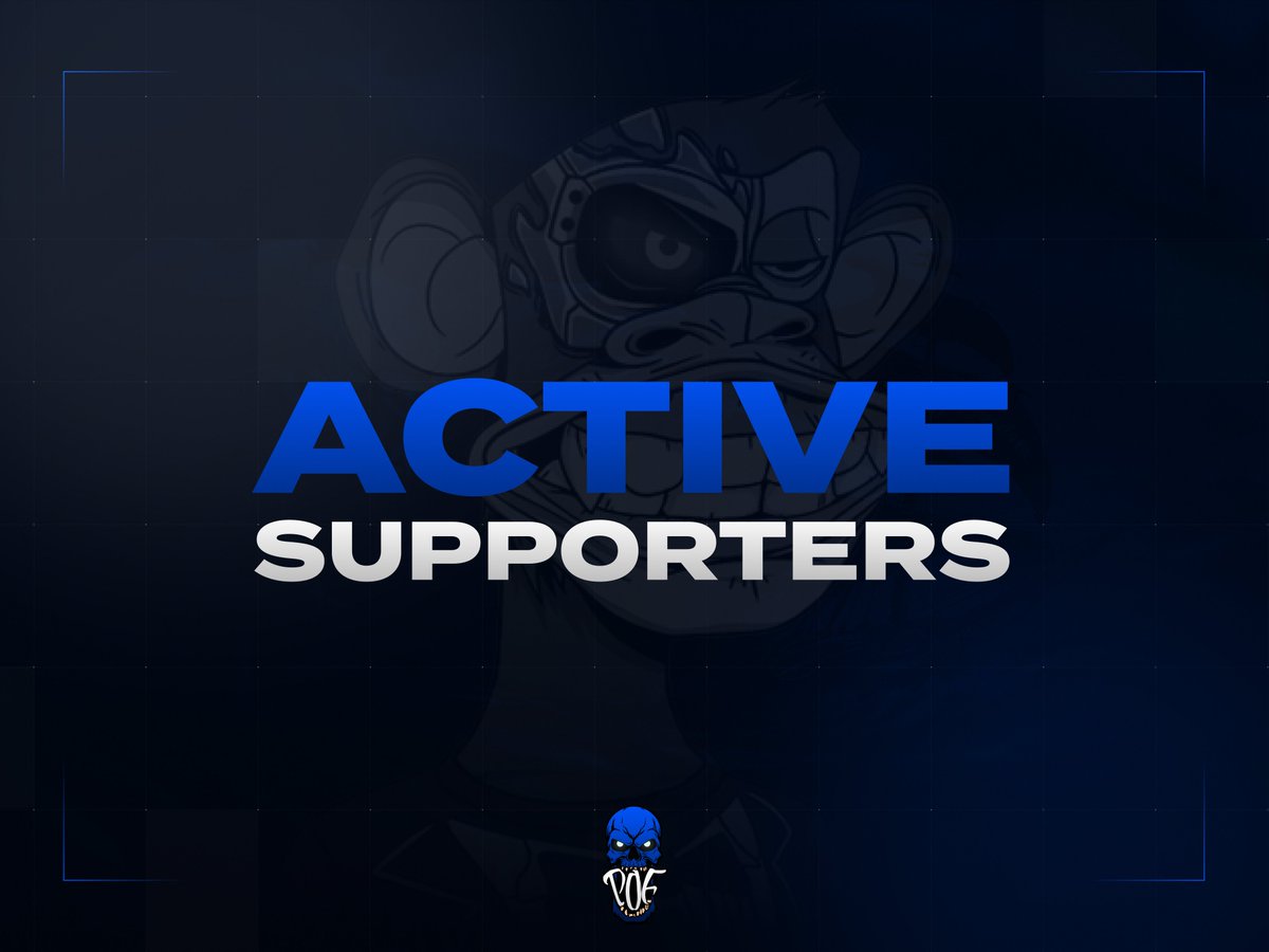 All active X Supporters have a chance for WL. 

Continue to support us in every post and participate in partner raffles.

A few days before the mint, we will publish a list of Supporters who will receive WL.