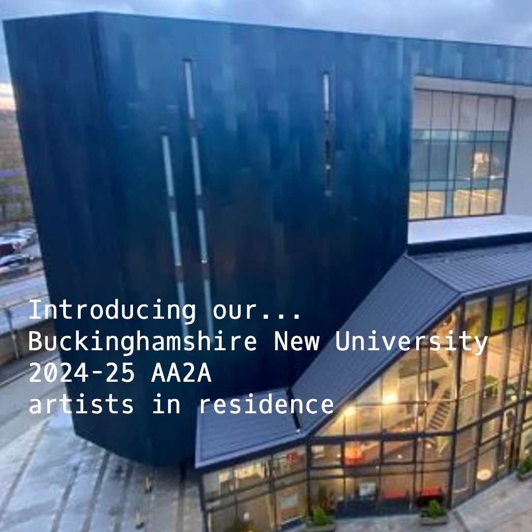 Welcome to our new AA2A artists in residence @_BNUni 

#MezKerrJones
#RachaelHouse
#SelinaLatour
#JoannaCohn

Artist profiles on our website tinyurl.com/yy8fyyu8

#aa2a