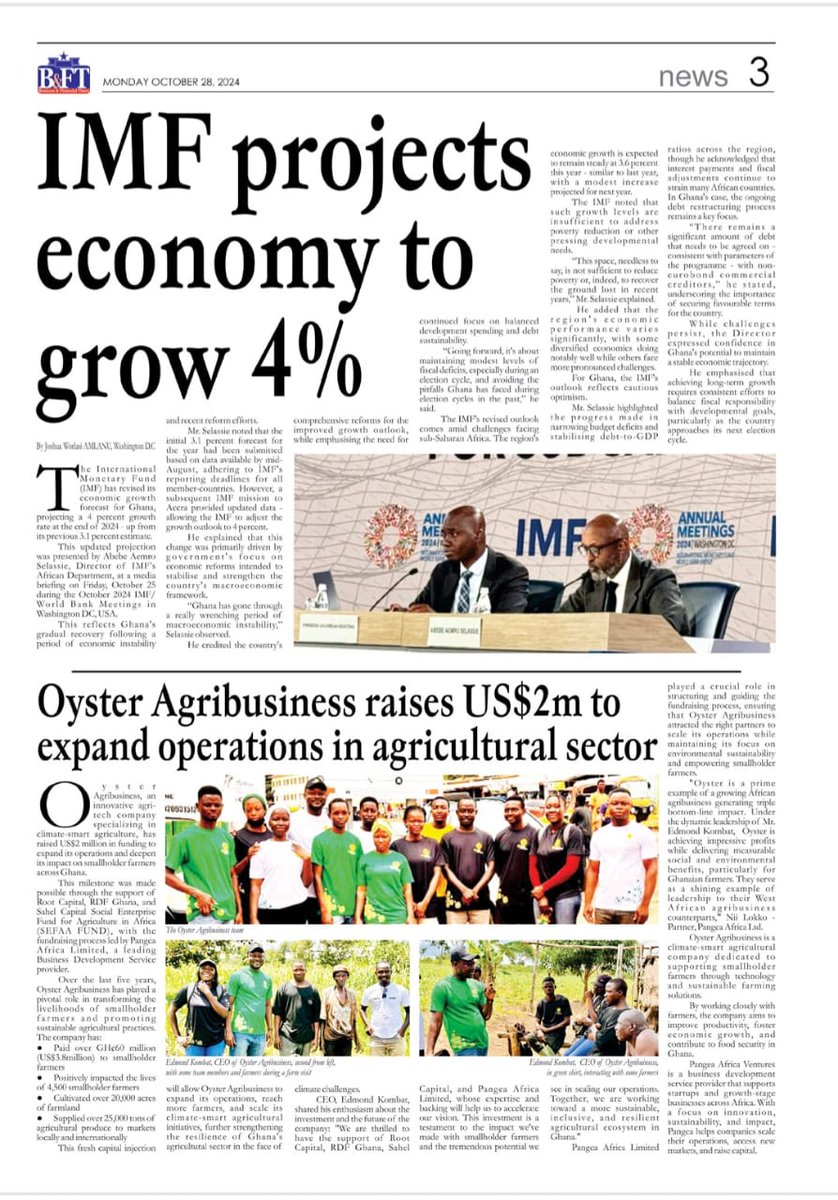 Oyster Agribusiness tweet media