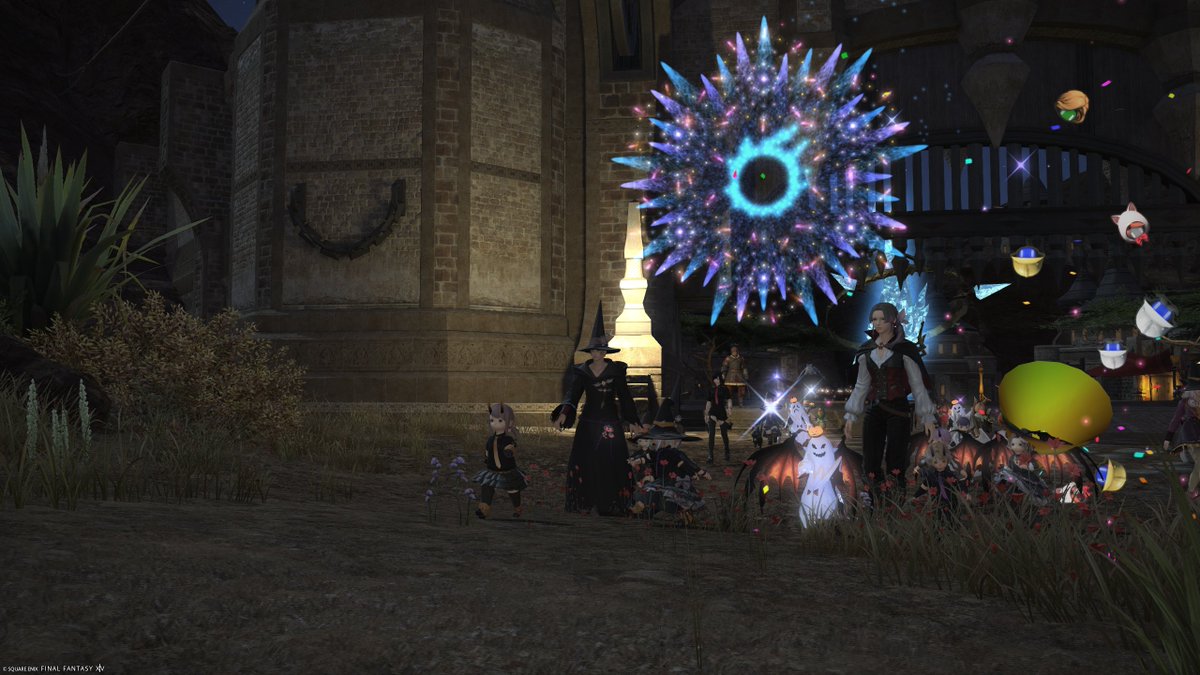 tanon_FF14's tweet photo. ハロパレ～🎃👻💀 https://t.co/smbor8XE5X