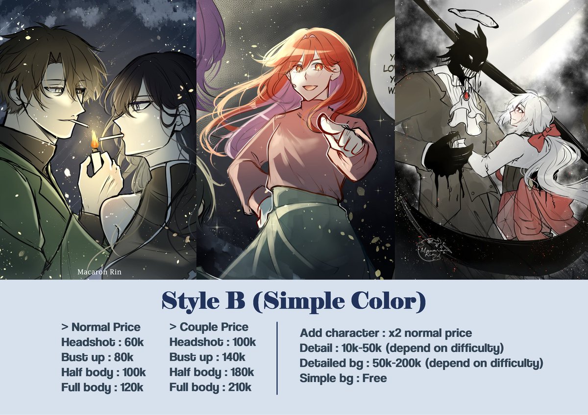 orterkanojo's tweet photo. [Shares are appreciated]

Halo! Aku open commission untuk style normal, local only! Boleh tanya-tanya dulu di post ini atau di DM kalau tertarik ✨

#commissionopen #commission https://t.co/9qDfzk8llz