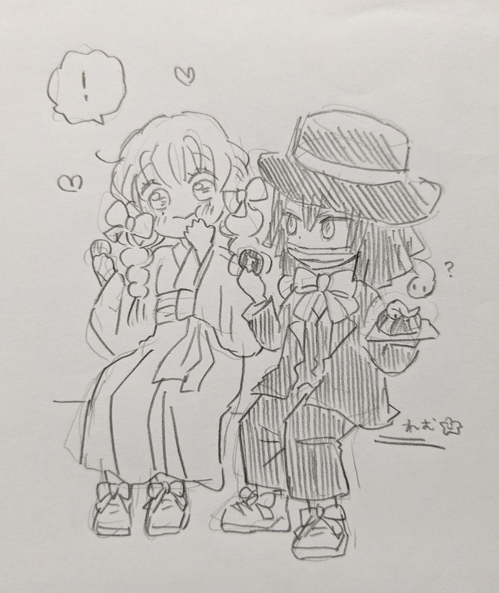 なんか楽しくなってアナログらくがき 