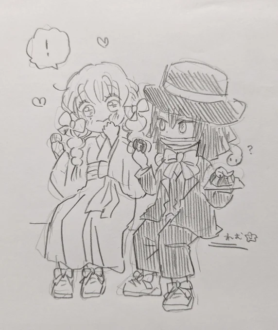 なんか楽しくなってアナログらくがき 