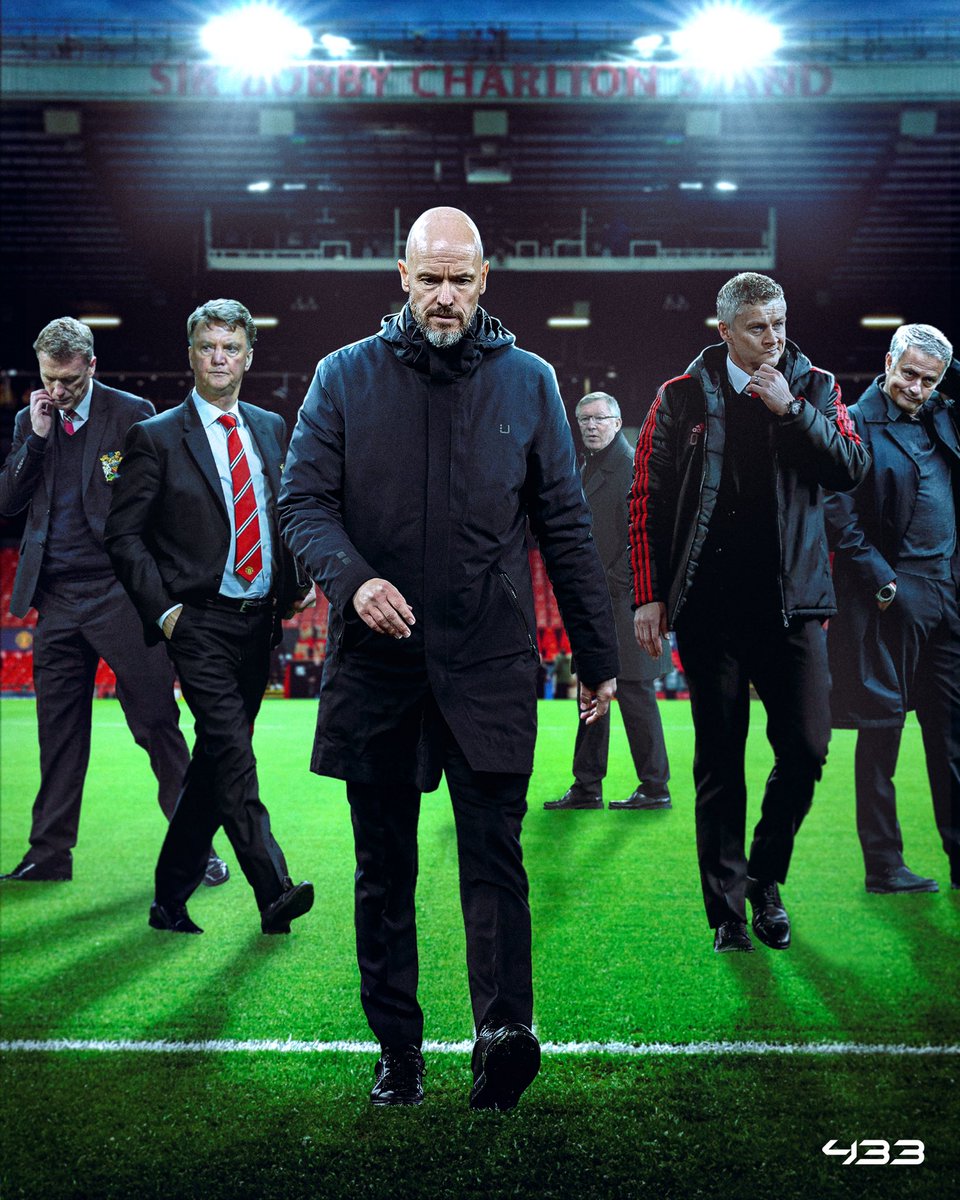 433's tweet photo. OFFICIAL: Manchester United have sacked Erik ten Hag ❌ https://t.co/9tESveZymo