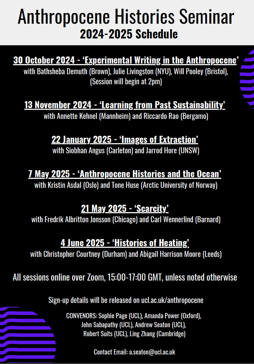 AndrewSeaton's tweet photo. Full listing of events for the 2024/25 academic year here: https://t.co/swteL1va2g