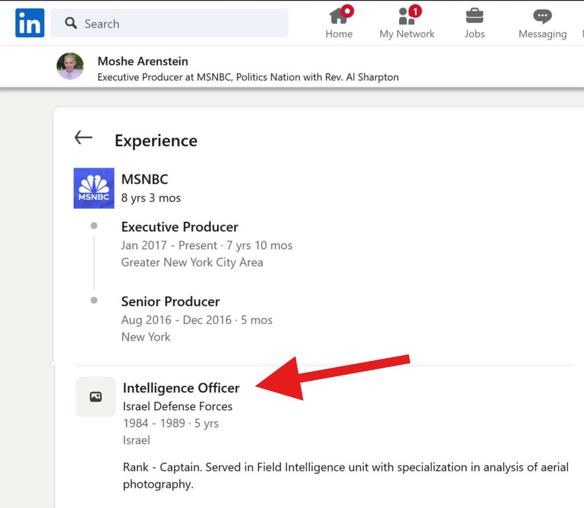 If you're not sure why the media is so biased when it comes to Israel/Palestine, remember that MSNBC's executive producer was literally an Israeli military intelligence commander.

New investigation on this issue coming this week!