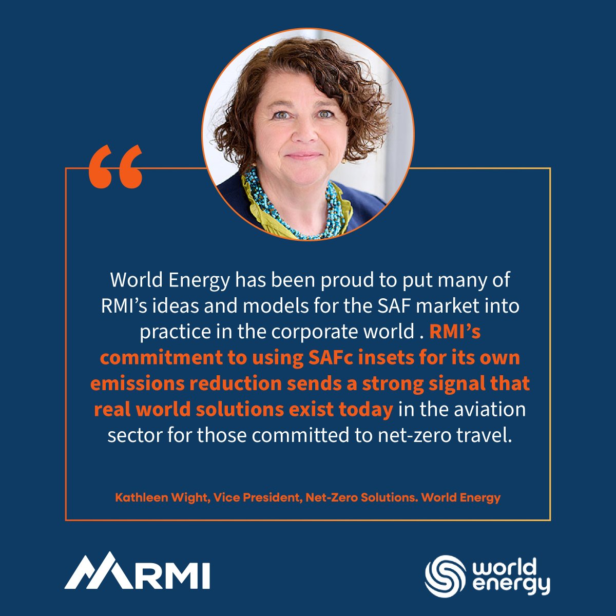 World Energy and @RockyMtInst are partnering to address the carbon emissions of business travel! As #VERGE24 approaches, RMI is addressing their air business travel by using our #SAFc in a 5 yr contract that will deliver 954 MT of #carbonreduction!

worldenergy.net/press-release/…