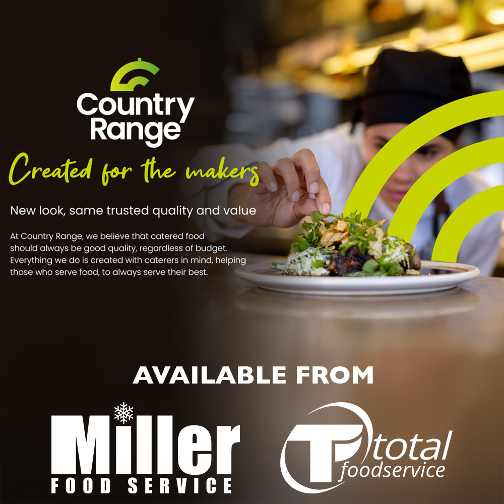 👨‍🍳 Created for the Makers! 👩‍🍳
Our Country Range products are trusted by caterers across the UK to deliver consistent quality and value. Everything you need to keep your kitchen fully stocked.
Proudly available at Total Foodservice and Miller Foodservice