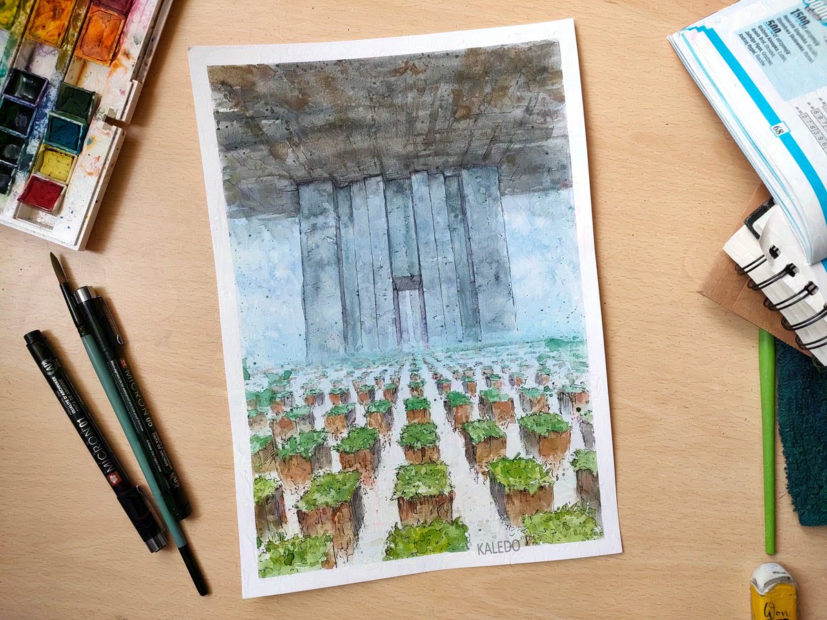 kaledo69's tweet image. The symmetry and aesthetic of parkour civilisation world is very pleasing to me
#watercolors #ParkourCivilization  #Minecraft