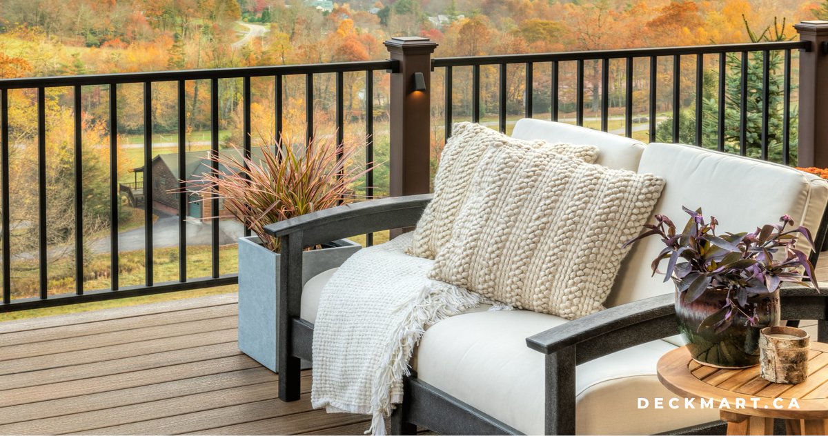 deckmart's tweet photo. The spooky season is here, and it’s the perfect time to transform your backyard into a cozy escape! 🍂 With premium materials from @Trex_Company and other top PVC and Composite board brands, enjoy step-by-step guides, ensuring your project is a success every step of the way. https://t.co/92Iwcc2fc7