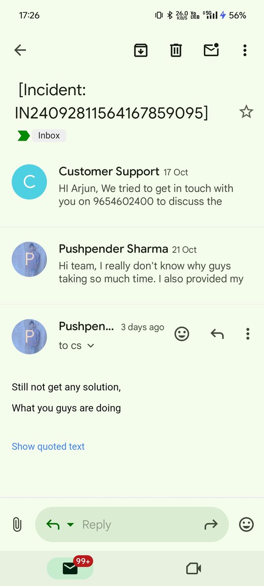 arsh_techy's tweet photo. @Flipkart @flipkartsupport @binnybansal 
The guy is chasing Flipkart from last 4 years.

Can you guys please support him. https://t.co/r5hUoT9Clt