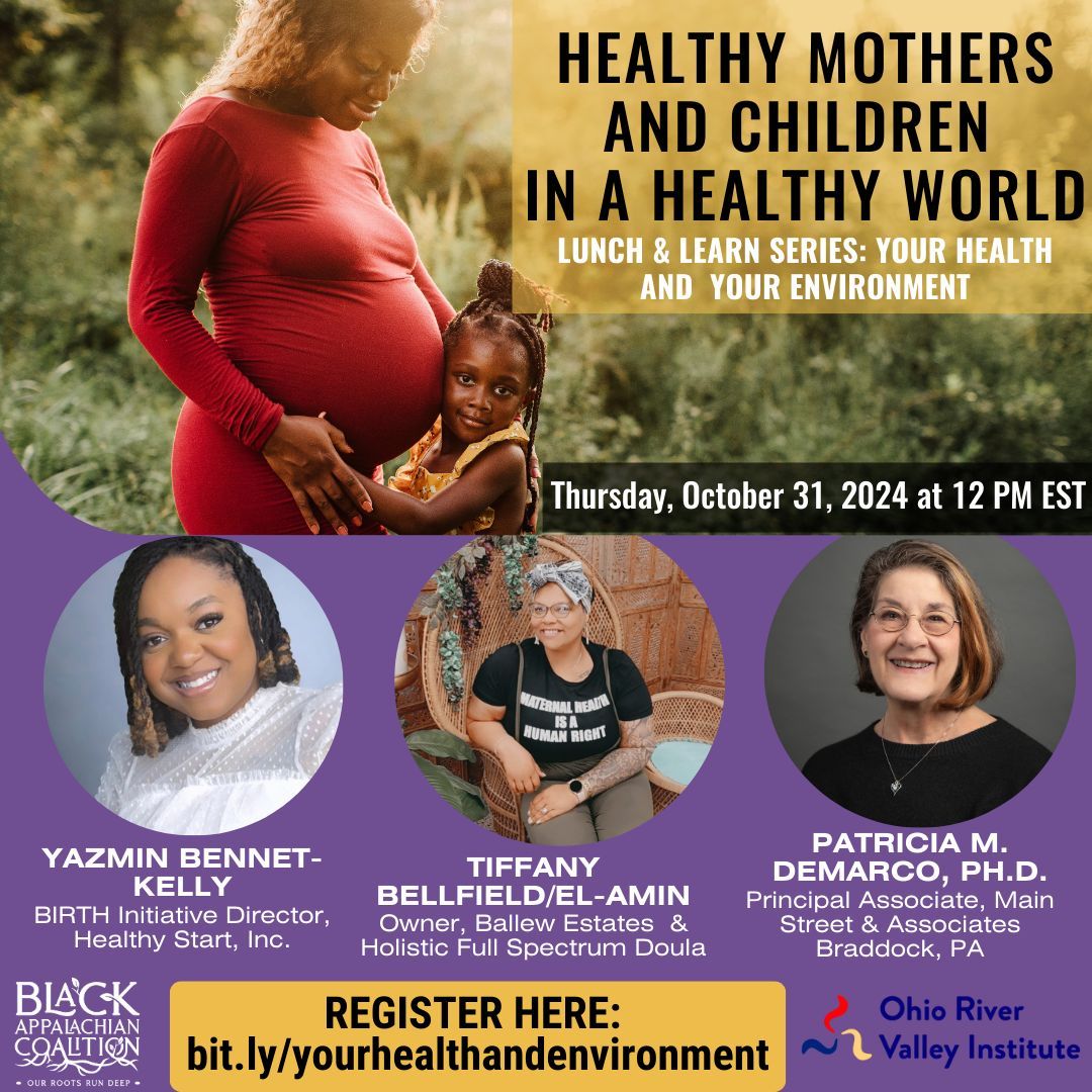 A healthy environment is necessary for healthy people. Communities near petrochemical facilities face significant maternal health disparities. Join us on Oct 31 at 12PM ET to explore solutions for improved outcomes for mothers &amp; kids. bit.ly/yourhealthande… #EnvironmentalJustice