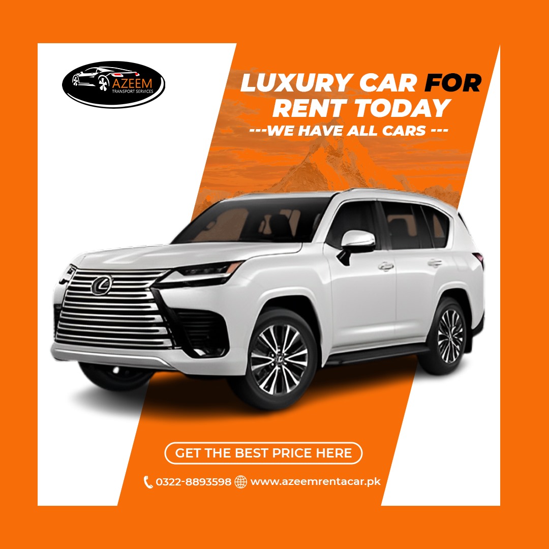 azeemrentacar02's tweet photo. 🚗 Azeem Rent A Car - Luxury Cars Available Today! 🌟

📞 0322-8893598
🌐 https://t.co/FDhR4JIyZV
#LuxuryCarRental #AzeemRentACar #LahoreRentals #BookNow https://t.co/N3xFU67MPa