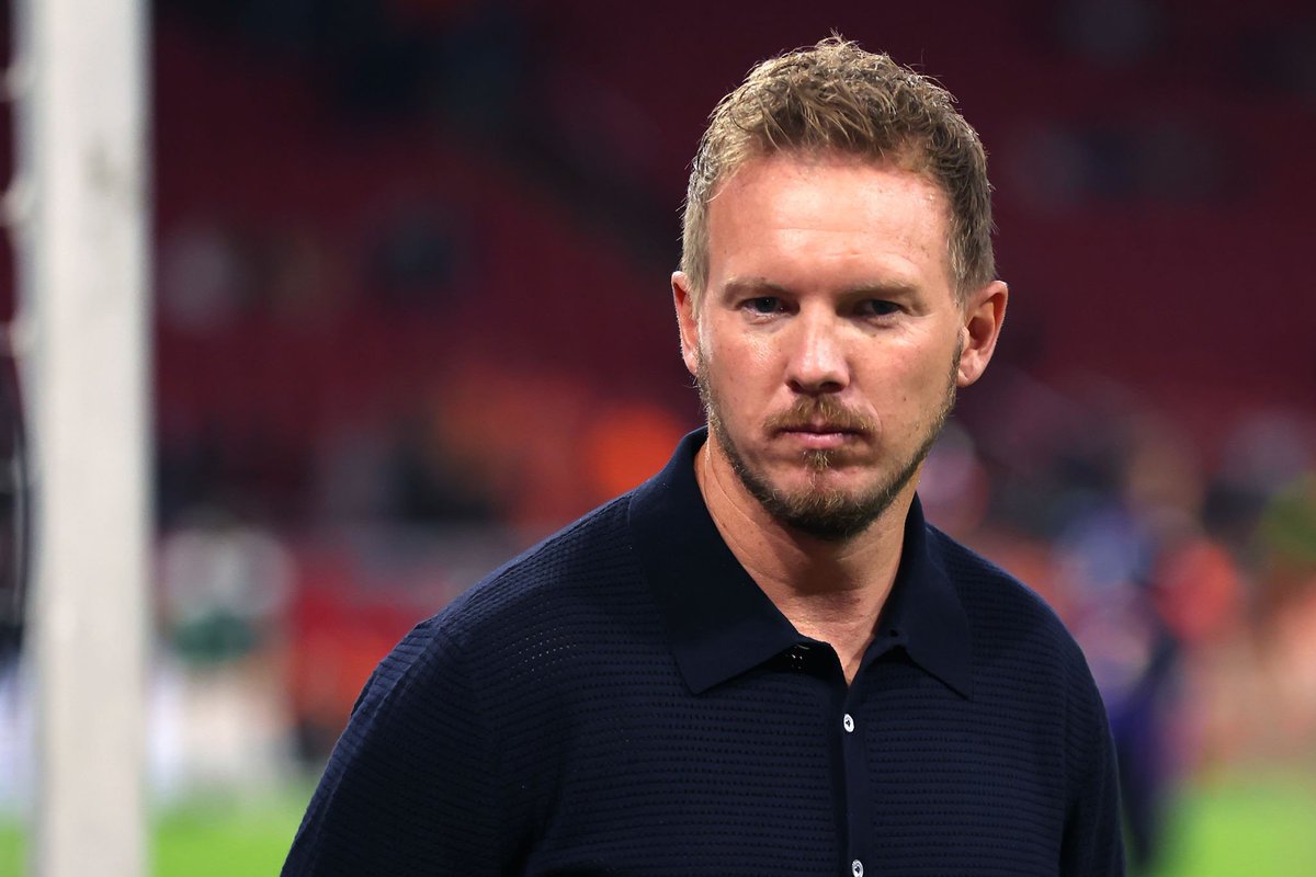 SamC_reports's tweet photo. 🚨 BREAKING: I'm told by sources over in Germany that among other options, Manchester United are going try their luck and approach Julian Nagelsmann. Unknown what the response will be but he's well liked, among the board. https://t.co/AiHyUzOmMz