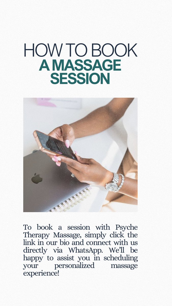 PsychTherapyAbj's tweet photo. How to book a massage session with Psyche Therapy Massage:

#psychetherapymassage
#abujamassagetherapist 
#AbujaTwitterCommunity https://t.co/0uc8DuUVoG