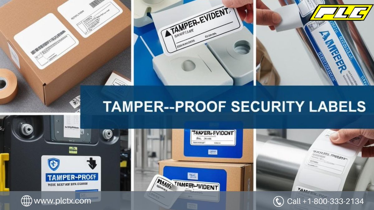 plctx's tweet image. 🔐 Protect What Matters Most with Tamper-Proof Security Labels! 🔐

✨ Why Choose Tamper-Proof Security Labels? 
✅ Strong adhesives
✅ Security slits
✅ ‘VOID’ indicators

👉 Learn more: plctx.com/blog/tamper-pr…

#TamperProof #SecurityLabels #PLCTX #customlabels
